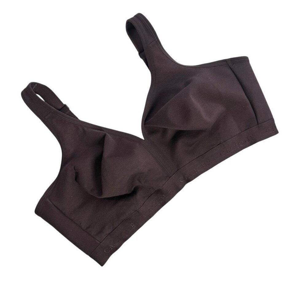 Cacique Womens Unlined Full Coverage Bra Size 44DD Wireless Adjustable Modest